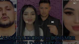 AZAMAT AXROROV vs BONAMUR Battl Davom Etadi👊😾 Bu Safar Sharti Yomoni Berildi🥺Ko'ramiz Xammamiz🤪