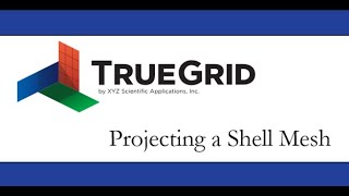 Projecting a Shell Mesh