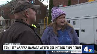 After Arlington explosion, residents assess damage, cite suspicious behavior | NBC4 Washington