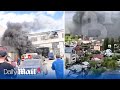 Russian vehicle factory elmash burns down in 3 square kilometre fire in voronezh