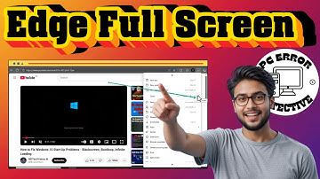 How To Activate Full Screen Mode In The Microsoft Edge Web Browser -Quick Tutorial