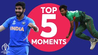 Bumrah? Mustafizur? Kohli? | Bangladesh vs India - Top 5 Moments | ICC Cricket World Cup 2019 screenshot 4