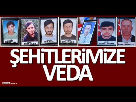 Diyarbakır şehitleri son yolculuğuna uğurlandı