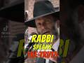 Rabbi speaks the truth