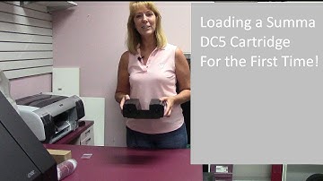 Loading a Summa DC5 Thermal Resin Cartridge for the First Time