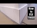 How to Fix Open Miters