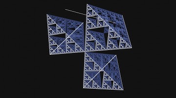 Blender Sierpinski Shader Magic