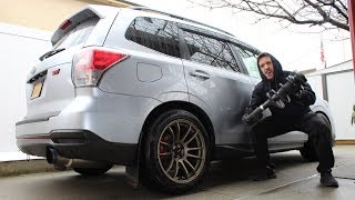 I Installed BC Racing Coilovers on my Forester XT!