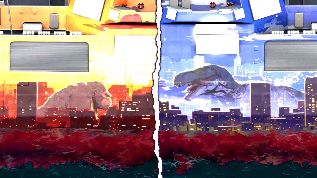 Confrontation Bundle Camouflage preview – Lizard vs Gorilla (Modern Warships)