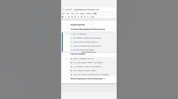 PandasAI Explained | AI-Powered Data Analysis with Python Libraries 🤖📊 #PandasAI #AI #DataScience