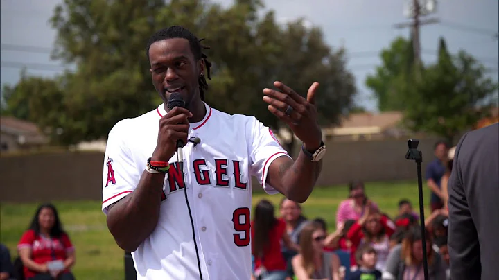 Angels Weekly: Cameron Maybin school visit