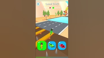 Shape shifting2 game level #5142   hyper casual game #shapeshifting  #gameplay #gaming #shortvideo