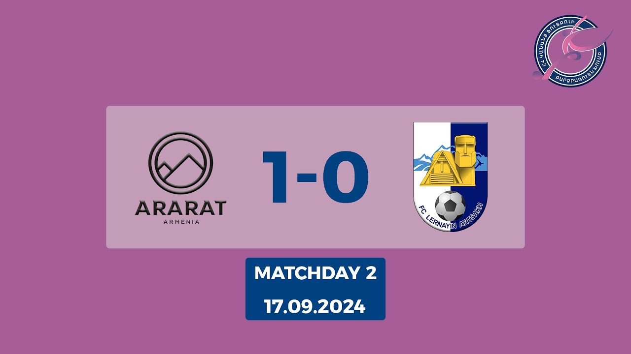 Ararat-Armenia-girls - Lernayin Artsakh-girls 1:0