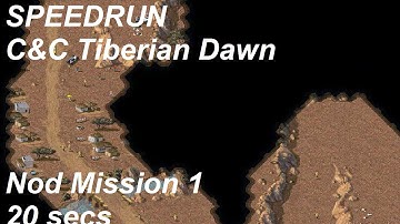 SPEEDRUN: C&C Tiberian Dawn - Nod mission 1