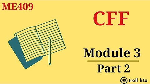 CFF KTU | Compressible Fluid Flow | S7 Mechanical |Module 3 Part 2| ME409