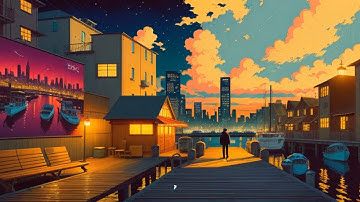 Dockside in Blockchain City  - Bitcoin Lofi Music - Relax Music - Presented by Satoshi Radio