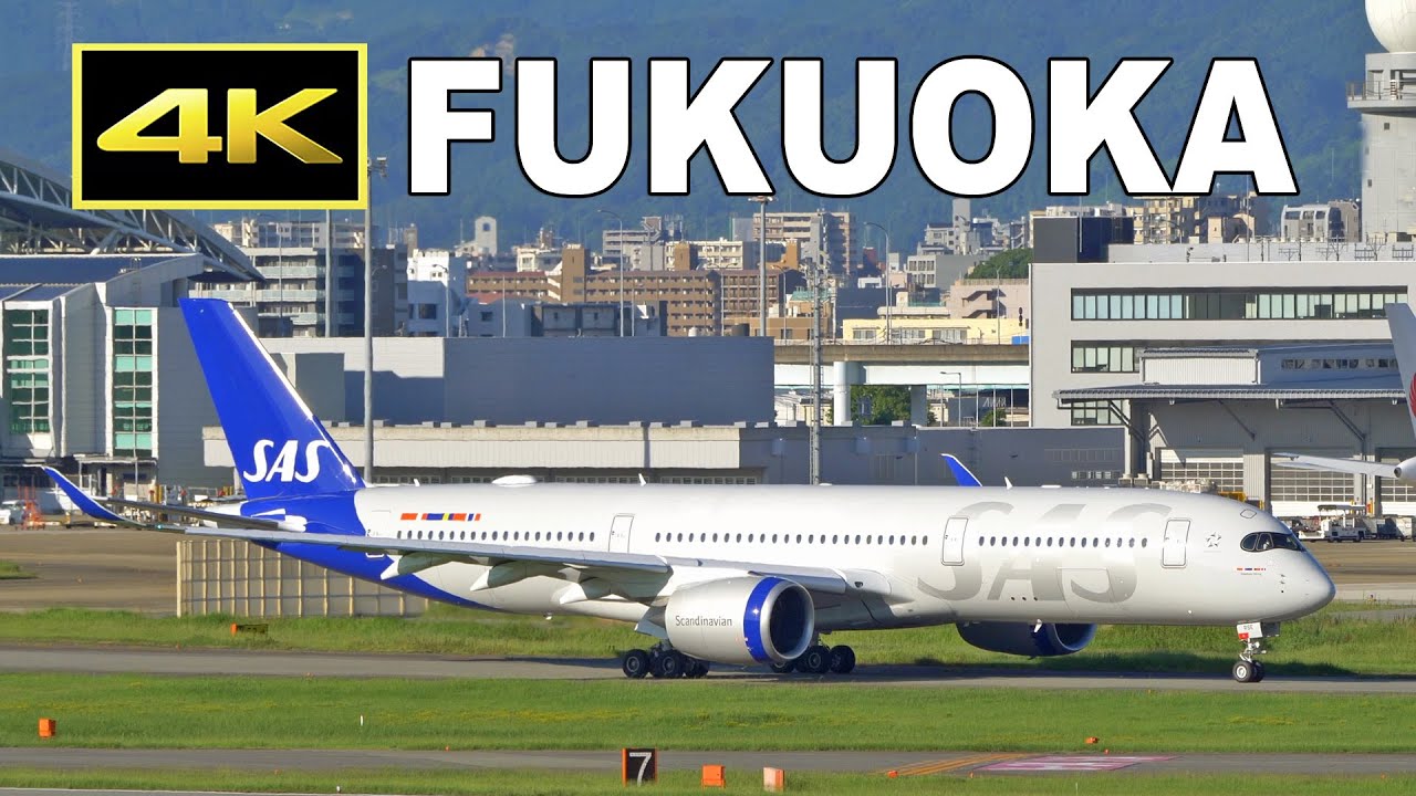 4K] SAS A350-900, etc. Plane Spotting on July 7-14, 2021 at