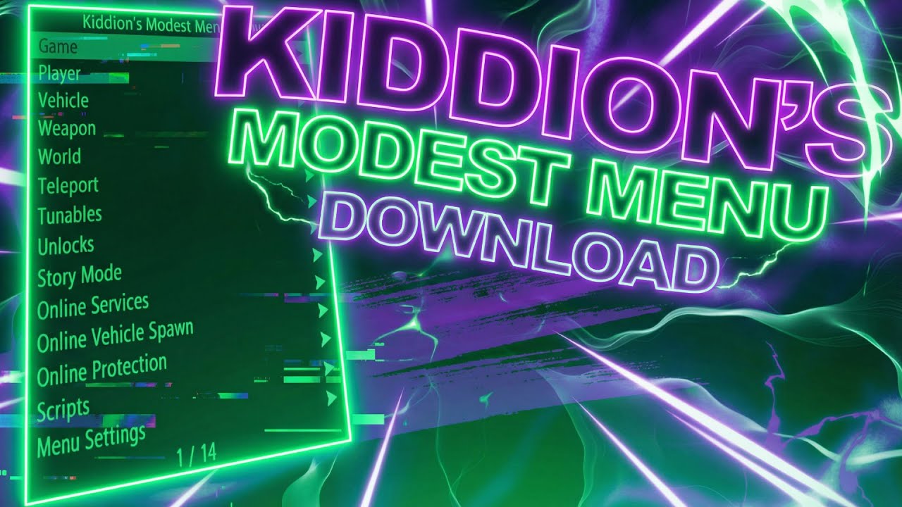 [NEW] GTA 5 Mod Menu PC (2025) / Free Kiddions Cheat, Money Hack & Online Mods