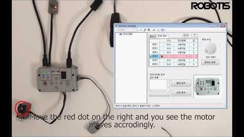 ROBOTIS FAQ-RoboPlus Manager 1.0 (CM-530)