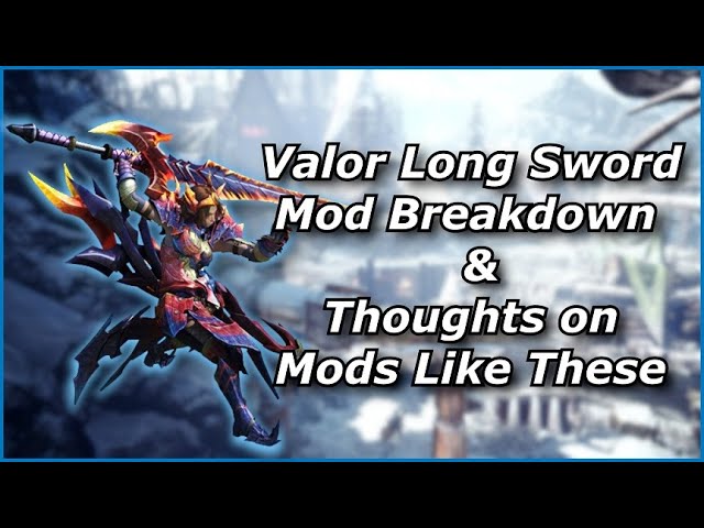 Monster Hunter World Mod Gives People a Magnamalo Long Sword