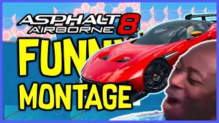 Asphalt 8 Funny Montage #14 VULCANATION!