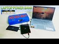 Build a 360.000mAh Laptop Power Bank from 180cell Old 18650 Battery