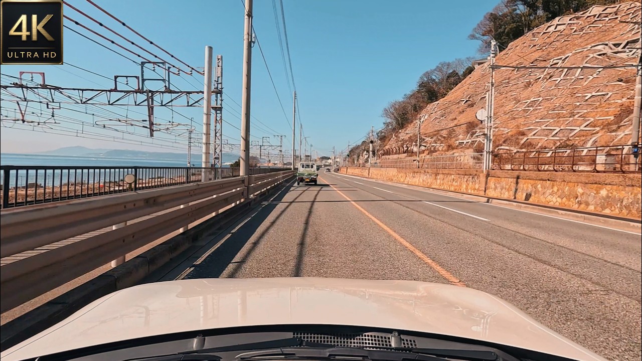 【 86 drive 】Coastal road in Japan National Route 2 #gt86 #drive #toyota