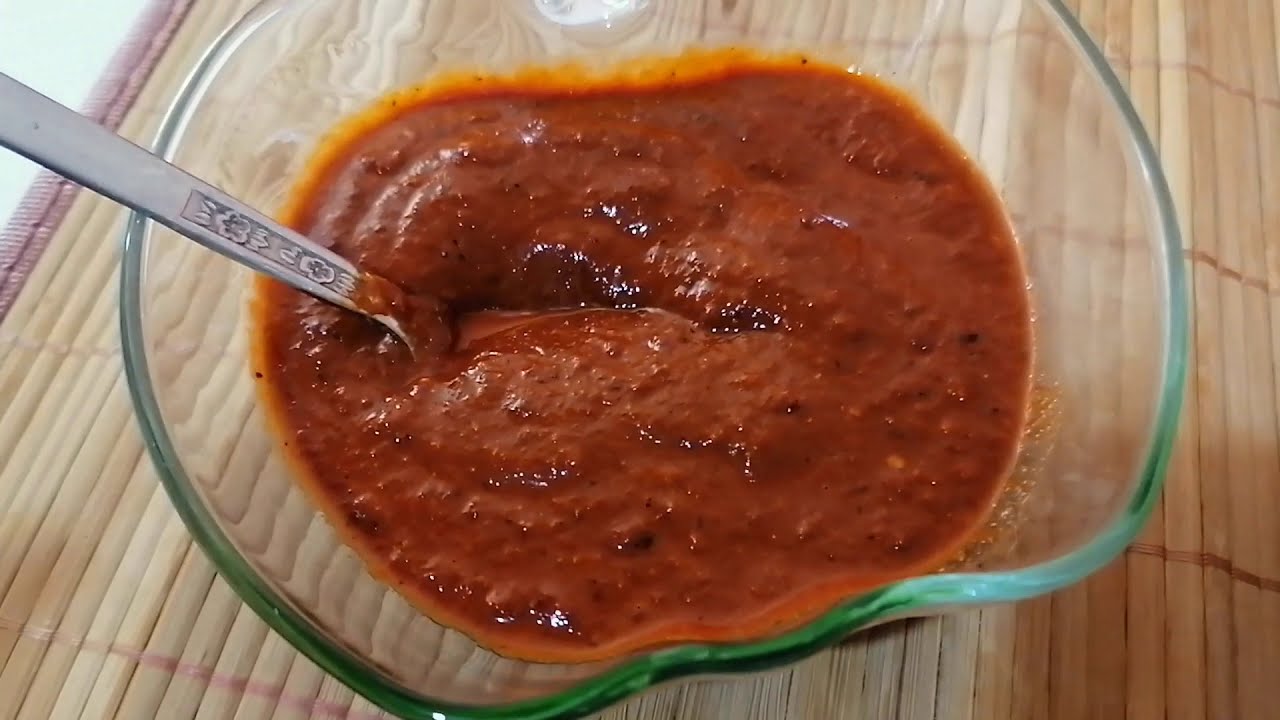 Salsa de chiles secos - YouTube