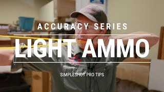 Pro Tip - Slingshot Accuracy - Shooting Light Bands and Ammo