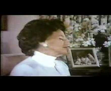 Rose Kennedy interview from 1974 Part 4 of 12 parts