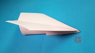 折纸王子：能飞很远的折纸飞机 创世界记录的飞机折法 Origami tutorial 折り紙教程讲解详细 清楚易学 跟孩子一起学