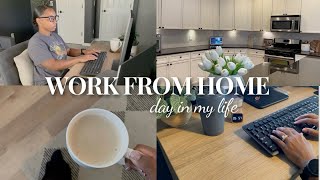Realistic WFH Day in My Life (with timestamps!) Productive Work From Home Routine