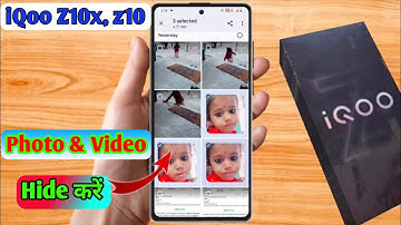 how to hide photo in iqoo z10x, iqoo z10x me photo hide kaise kare