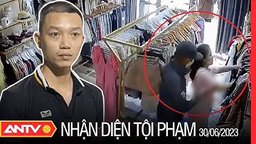 Ớn lạnh gã trai cầm dao khống chế chủ shop cướp lắc vàng giữa ban ngày | NDTP | ANTV