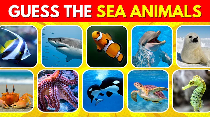 Guess The Sea Animals in 3 Seconds🐬🐠 | Animals Quiz