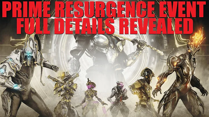 NEW Prime Resurgence Event Is The BEST EVER? + New Vanguard Relics