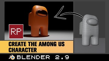 Blender 2.9: Create the Among Us Character