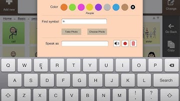 Avaz for Autism 2.0 - Quickly modify messages in Avaz