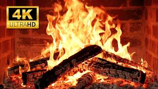 🔥 4K Cozy Fireplace for Sleep & Relax - Soft Light with Calming Crackling Firewood screenshot 3
