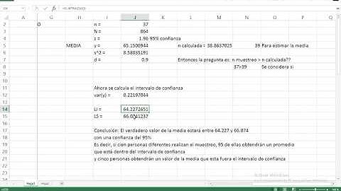 Muestreo Aleatorio Simple completo en excel facilito desde cero 4