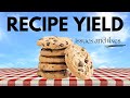 Common recipe yield issues and how to fix them