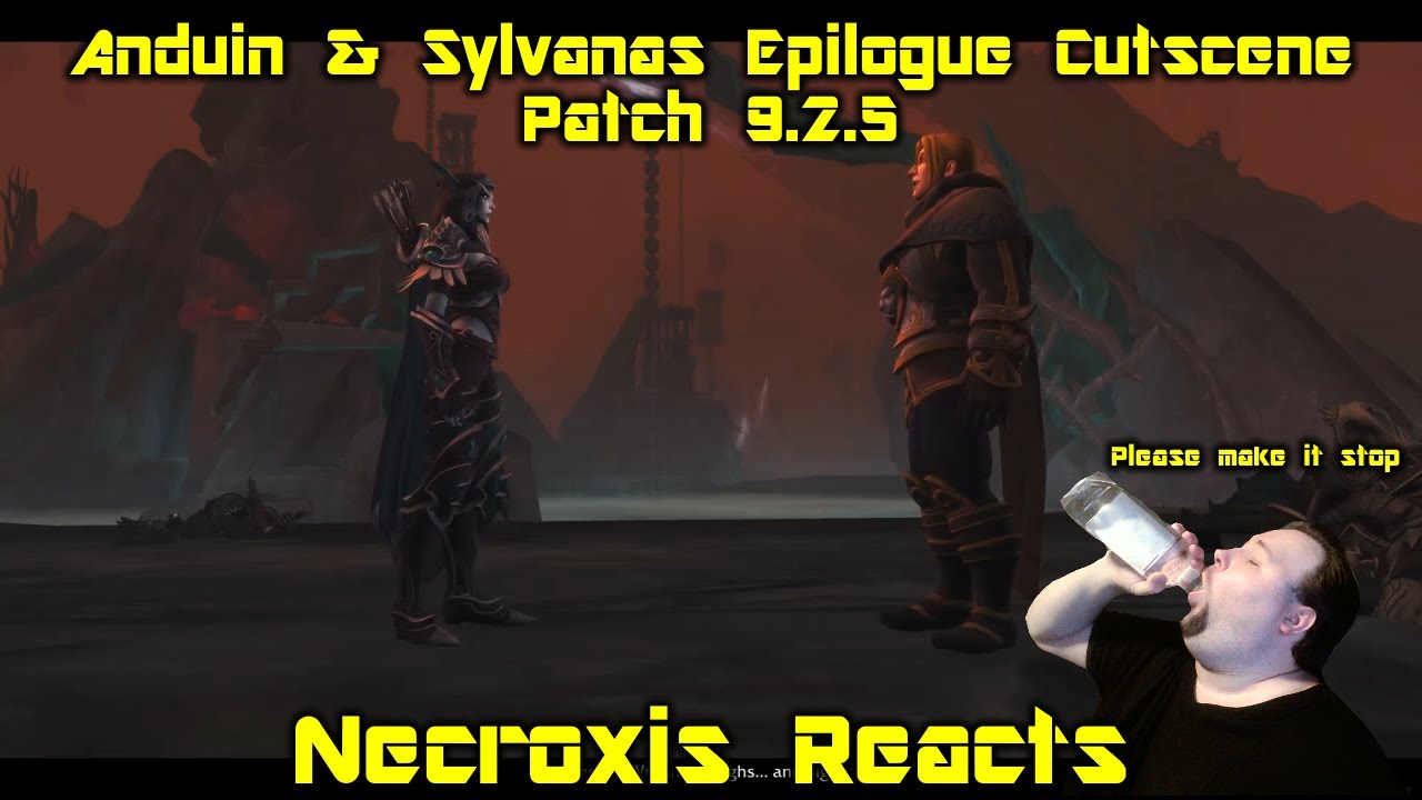 Anduin and Sylvanas 9.2.5 Epilogue Cinematic REACTION - World of Warcraft: Shadowlands