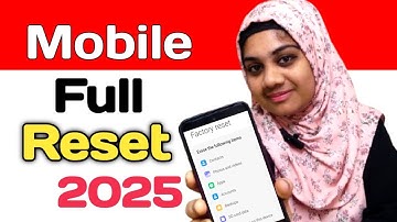 Mobile ஐ Full Reset செய்வது எப்படி | Phone Full Reset Tamil