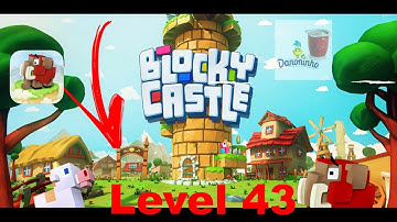 Blocky Castle iOs / Android Gameplay Level 43