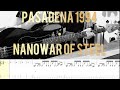 Pasadena 1994  nanowar of steel feat joakim brodn of sabaton bass cover w tab