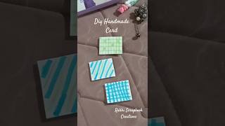 DIY Handmade Card for Scrapbook Journal | Easy &amp; Aesthetic Craft Idea#shorts #ytshorts#youtubeshorts