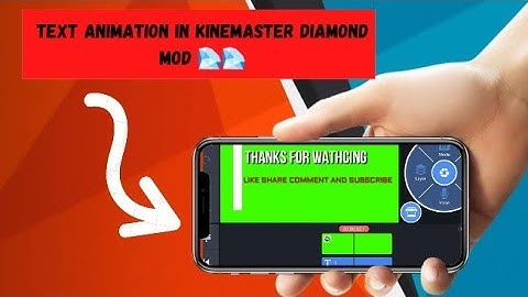 TEXT ANIMATION IN KINEMASTER | KINEMASTER DIAMOND MOD | TS CREATING ZONE