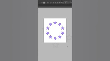 Create Rotating Objects in a Circle in Illustrator | #tips #shorts