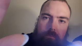 ASMR Face check up with flashlight (torch) (With close-up hand movements) screenshot 5