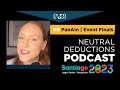 Neutral deductions podcast no 09  mens event finals  2023 pan american championships
